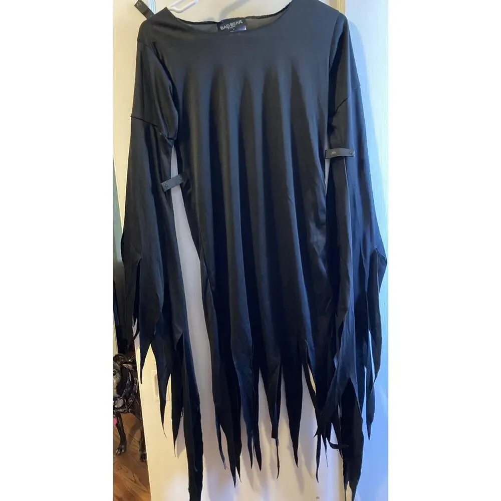 Deluxe Phantom Grim Reaper Halloween Costume. Bad Bear Brand. Size Small 6-8.